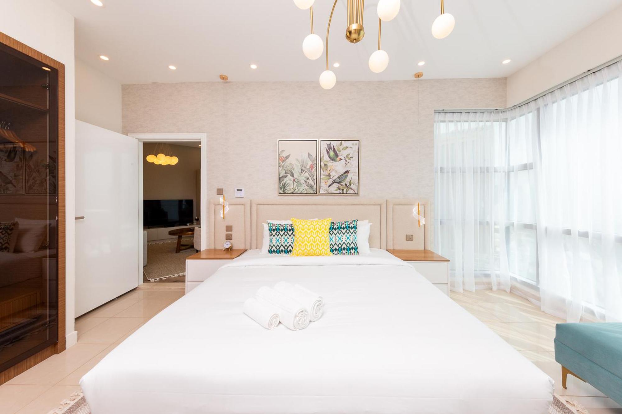 Charming Brand New 2Br Close To The Beach Dubai Exterior foto