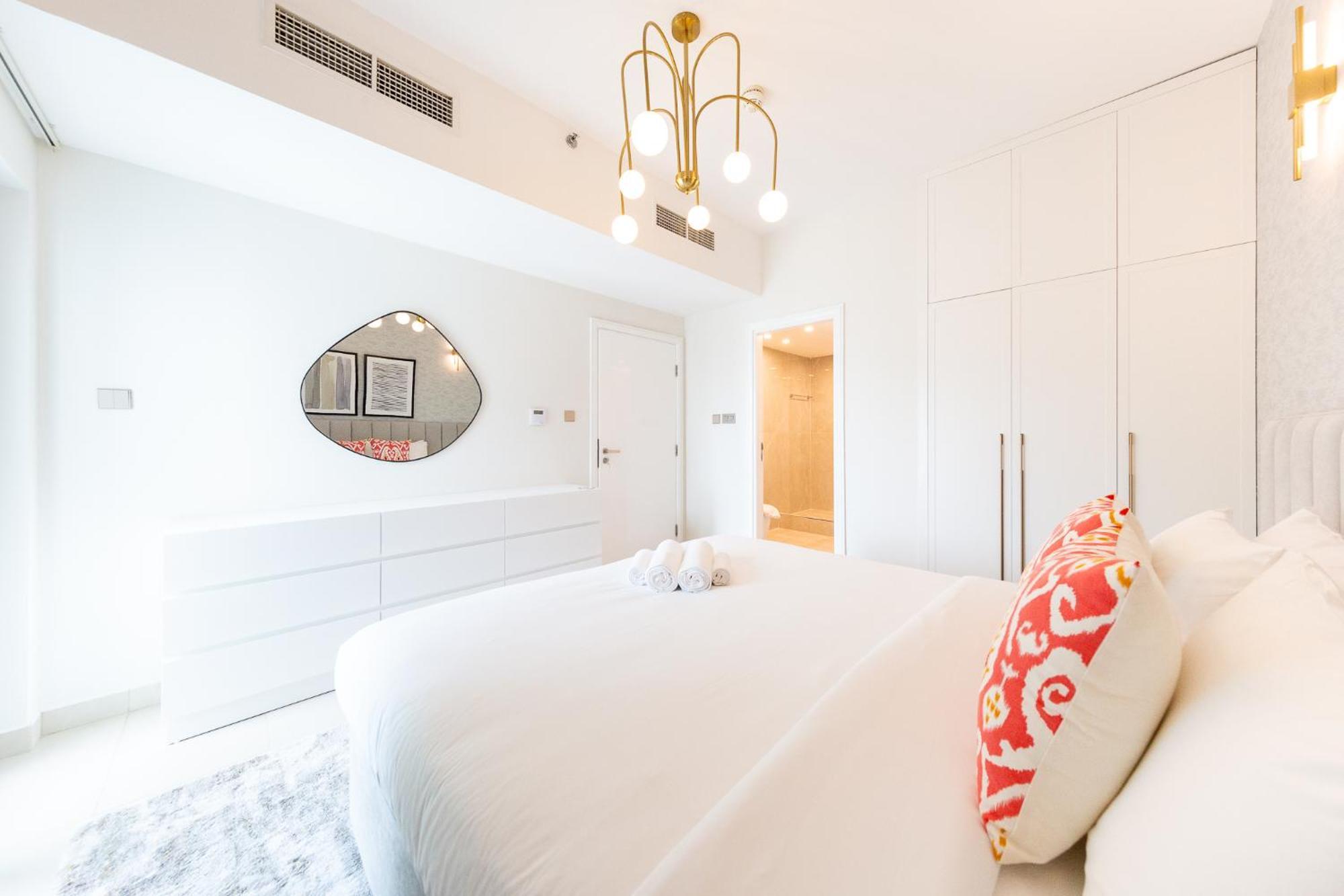 Charming Brand New 2Br Close To The Beach Dubai Exterior foto